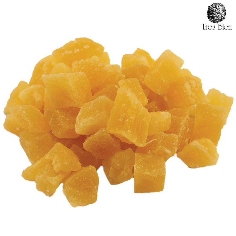 Ananas blokjes Ananas blokjes