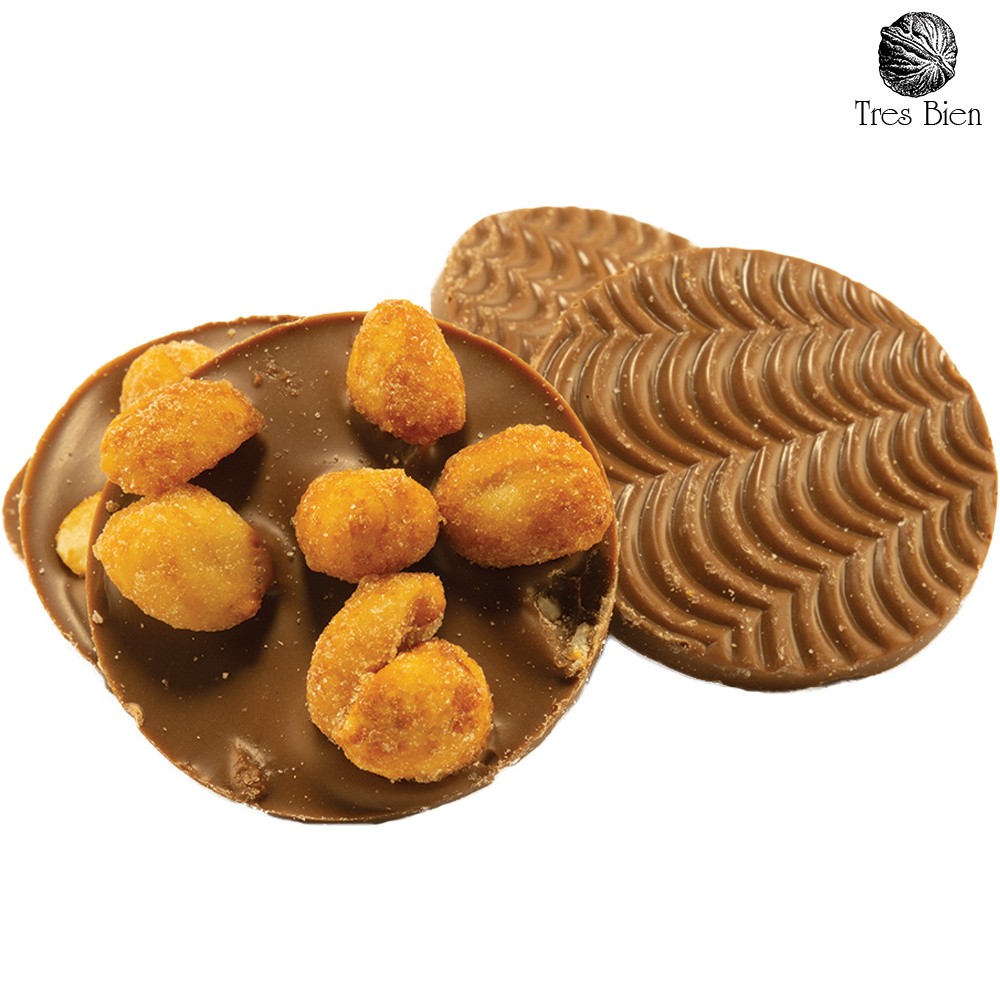 Melkchocolade Flikjes Honey Salted Pinda's Melkchocolade Flikjes Honey Salted Pinda's