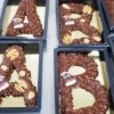 Chocolade Spuitletter puur Chocolade Spuitletter puur
