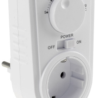 Stopcontact eenvoudige thermostaat met draaiknop