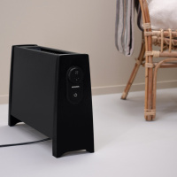 Adax Vilje met Wifi elektrische verwarming 2000W Zwart