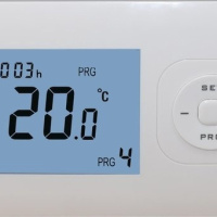 CV Klokthermostaat - Wit