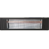 Infrarood Compact terrasverwarmer Amber Zwart