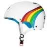 Afbeelding van Triple 8 Certified Sweatsaver helmet - Rainbow White