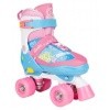 Afbeelding van Rookie verstelbare rolschaats blauw/roze