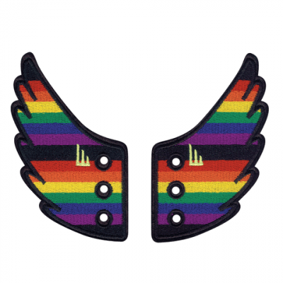 Shwings Pride flag wings Shwings Pride flag wings