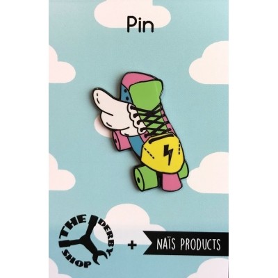 Pin skate lightning bolt Pin skate lightning bolt