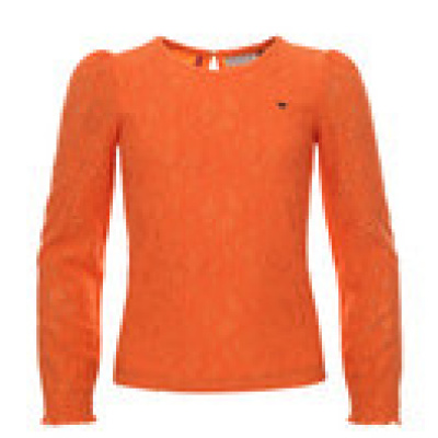 Lace top Looxs little girls orange