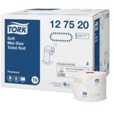 Tork Premium Toilet Paper Compact Roll 100 mm x 90 m Tork Premium Toilet Paper Compact Roll 100 mm x 90 m