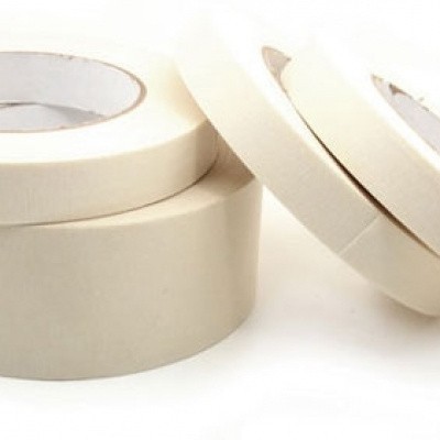 Masking tape - 25 mm x 50 mtr. Foto van Masking tape - 25 mm x 50 mtr.