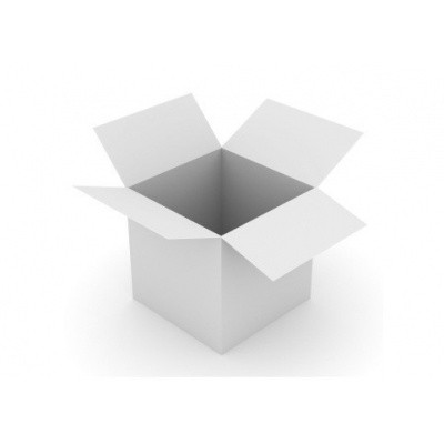 Amerikaanse vouwdoos enkelgolf wit - 440 x 440 x 330 mm Foto van Amerikaanse vouwdoos enkelgolf wit - 440 x 440 x 330 mm