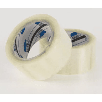 PP Acryl tape 50 mm x 66 mtr. - Low Noise 35 my Foto van PP Acryl tape 50 mm x 66 mtr. - Low Noise 35 my