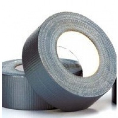 Duct tape 48 mm x 50 mtr. - grijs Foto van Duct tape 48 mm x 50 mtr. - grijs