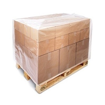 LDPE pallethoes transparant 127 x (2 x 44) x 210 cm LDPE pallethoes transparant 127 x (2 x 44) x 210 cm