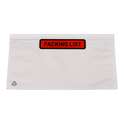 Paklijstenveloppen 160 x 110 mm Packing list A6 Paklijstenveloppen 160 x 110 mm Packing list A6