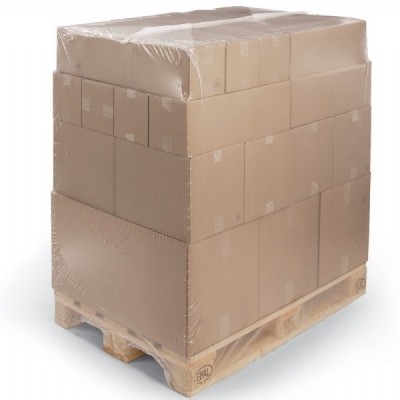 LDPE krimphoes transparant 125 x (2 x 42,5) x 170 cm LDPE krimphoes transparant 125 x (2 x 42,5) x 170 cm