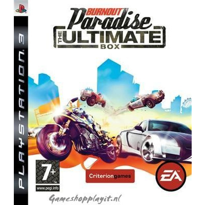 Burnout Paradise The Ultimate Box PS3 Burnout Paradise The Ultimate Box PS3