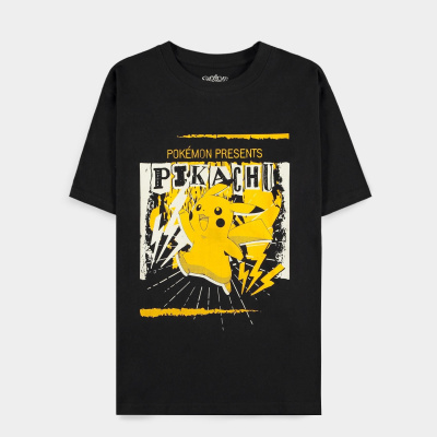 Pokémon - Pika Punk - Men's Short Sleeved T-shirt - L Pokémon - Pika Punk - Men's Short Sleeved T-shirt - L