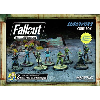 Fallout Wasteland Warfare Survivors Core Box BORDSPELLEN Fallout Wasteland Warfare Survivors Core Box BORDSPELLEN