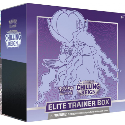TCG Pokémon Sword & Shield Chilling Reign Elite Trainer Box - Shadow Rider Calyrex POKEMON TCG Pokémon Sword & Shield Chilling Reign Elite Trainer Box - Shadow Rider Calyrex POKEMON