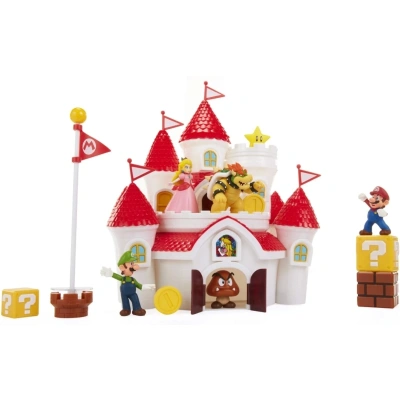 Super Mario Deluxe Mushroom Kingdom Castle Playset MERCHANDISE Super Mario Deluxe Mushroom Kingdom Castle Playset MERCHANDISE