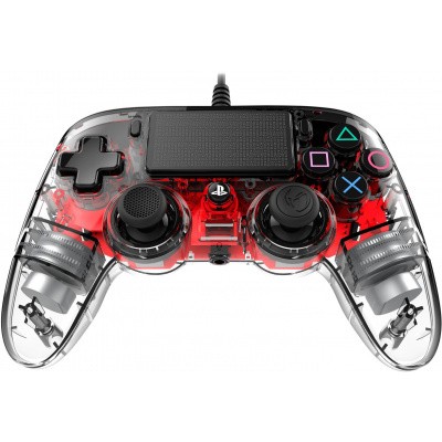 Nacon Compact Wired Controller (LED Red) PS4 Nacon Compact Wired Controller (LED Red) PS4