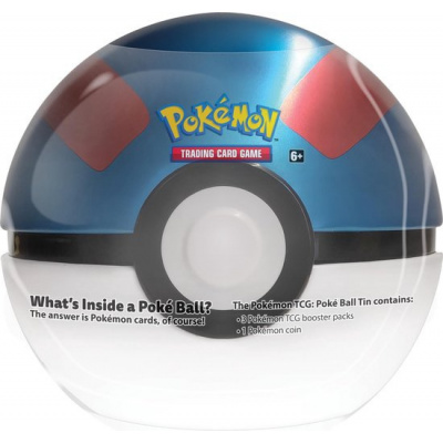 TCG Pokémon Pokéball March Tin - Great Ball POKEMON TCG Pokémon Pokéball March Tin - Great Ball POKEMON