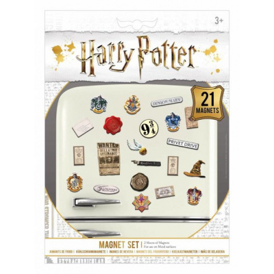 Harry Potter: Magnet Set MERCHANDISE Harry Potter: Magnet Set MERCHANDISE