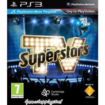 Tv Superstars (Playstation Move Required) PS3 Tv Superstars (Playstation Move Required) PS3