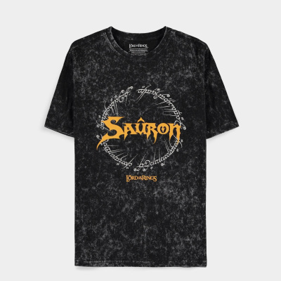 The Lord of the Rings - Acid Wash Men's Short Sleeved T-shirt - XL The Lord of the Rings - Acid Wash Men's Short Sleeved T-shirt - XL