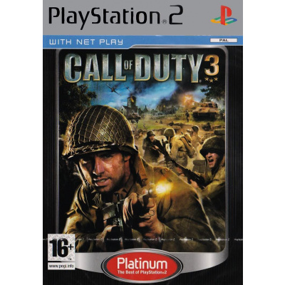 Call Of Duty 3 (Platinum) PS2 Call Of Duty 3 (Platinum) PS2