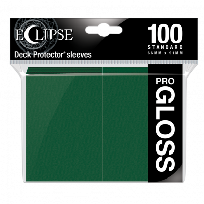 TCG Sleeves Eclipse Gloss - Forest Green (100 Sleeves) (Standard Size) SLEEVES TCG Sleeves Eclipse Gloss - Forest Green (100 Sleeves) (Standard Size) SLEEVES