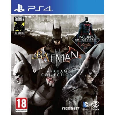 Batman: Arkham Collection - Steelbook Edition PS4 Batman: Arkham Collection - Steelbook Edition PS4