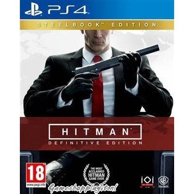Hitman Definitive Edition (Steelbook Edition) PS4 Hitman Definitive Edition (Steelbook Edition) PS4