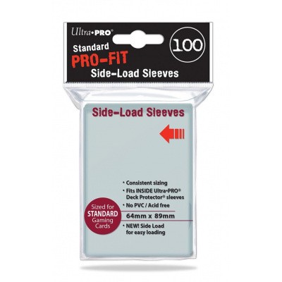 TCG Sleeves Pro-Fit Side-Load (Standard Size) SLEEVES TCG Sleeves Pro-Fit Side-Load (Standard Size) SLEEVES
