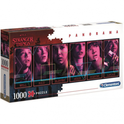 Stranger Things Panorama Puzzle 1000pc PUZZEL Stranger Things Panorama Puzzle 1000pc PUZZEL