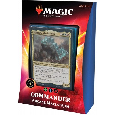 TCG Magic The Gathering Ikoria Lair Of Behemoths Commader - Arcane Maelstrom MAGIC THE GATHERING TCG Magic The Gathering Ikoria Lair Of Behemoths Commader - Arcane Maelstrom MAGIC THE GATHERING