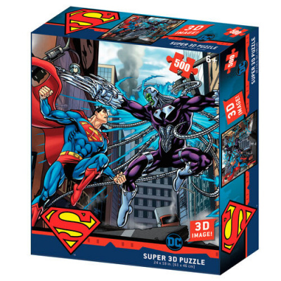 DC Comics Superman vs Braniac Prime 3D puzzle 300pcs PUZZEL DC Comics Superman vs Braniac Prime 3D puzzle 300pcs PUZZEL