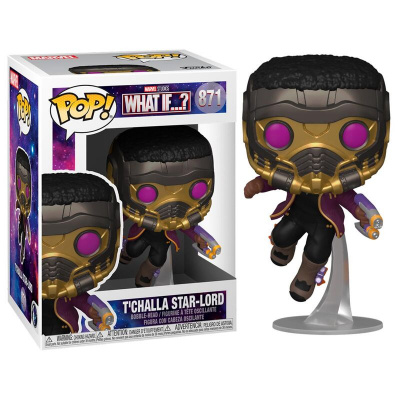 Pop! Marvel: What If - T'Challa Star-Lord FUNKO Pop! Marvel: What If - T'Challa Star-Lord FUNKO
