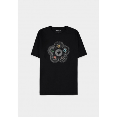 Magic The Gathering - Mana - Men's Short Sleeved T-shirt - L Magic The Gathering - Mana - Men's Short Sleeved T-shirt - L