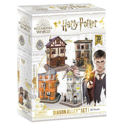 Wizarding World: Harry Potter - Diagon Alley Set 3D Puzzle Wizarding World: Harry Potter - Diagon Alley Set 3D Puzzle