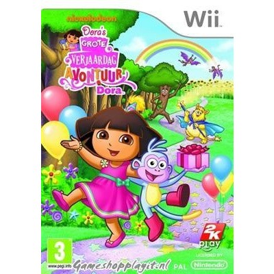 Dora's Grote Verjaardag WII Dora's Grote Verjaardag WII