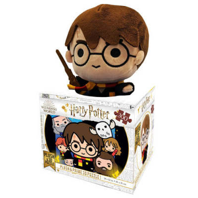 Harry Potter Chibi Prime 3D Puzzle + Harry Pluche 20cm PUZZEL Harry Potter Chibi Prime 3D Puzzle + Harry Pluche 20cm PUZZEL