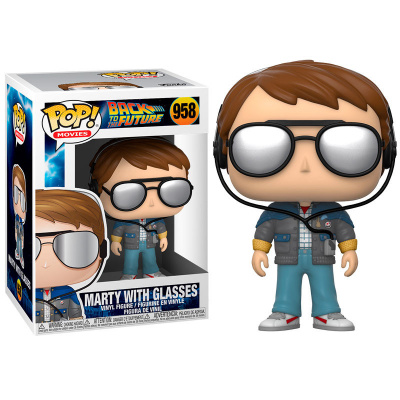 Pop! Movies: Back to the Future - Marty with Glasses FUNKO Pop! Movies: Back to the Future - Marty with Glasses FUNKO