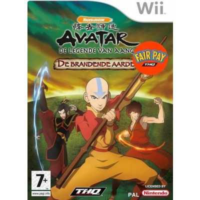 Avatar De Legende Van Aang. De Brandende Aarde WII Avatar De Legende Van Aang. De Brandende Aarde WII