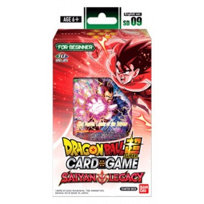 TCG Dragon Ball Saiyan Legacy Starter Deck SD 09 DRAGONBALL TCG Dragon Ball Saiyan Legacy Starter Deck SD 09 DRAGONBALL