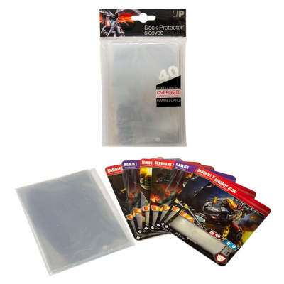 TCG Sleeves Oversized Clear SLEEVES TCG Sleeves Oversized Clear SLEEVES