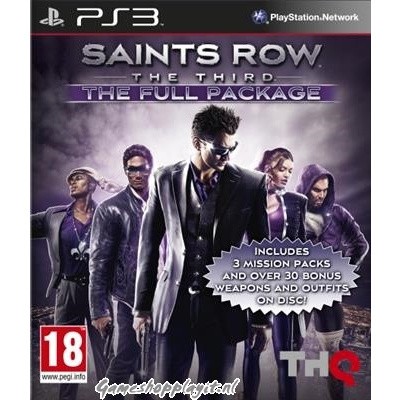 Saints Row The Third The Full Package PS3 Saints Row The Third The Full Package PS3