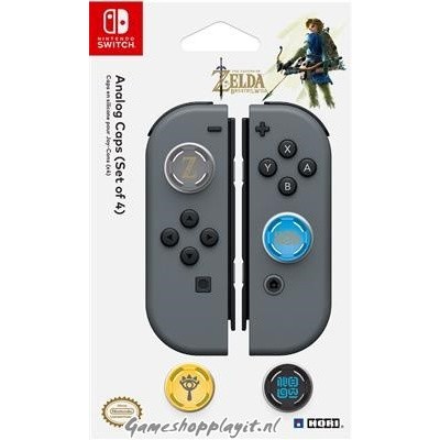 Hori, Analogs Caps Zelda (Set Of 4) SWITCH Hori, Analogs Caps Zelda (Set Of 4) SWITCH