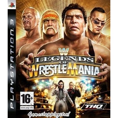 Wwe Legends Of Wrestlemania PS3 Wwe Legends Of Wrestlemania PS3